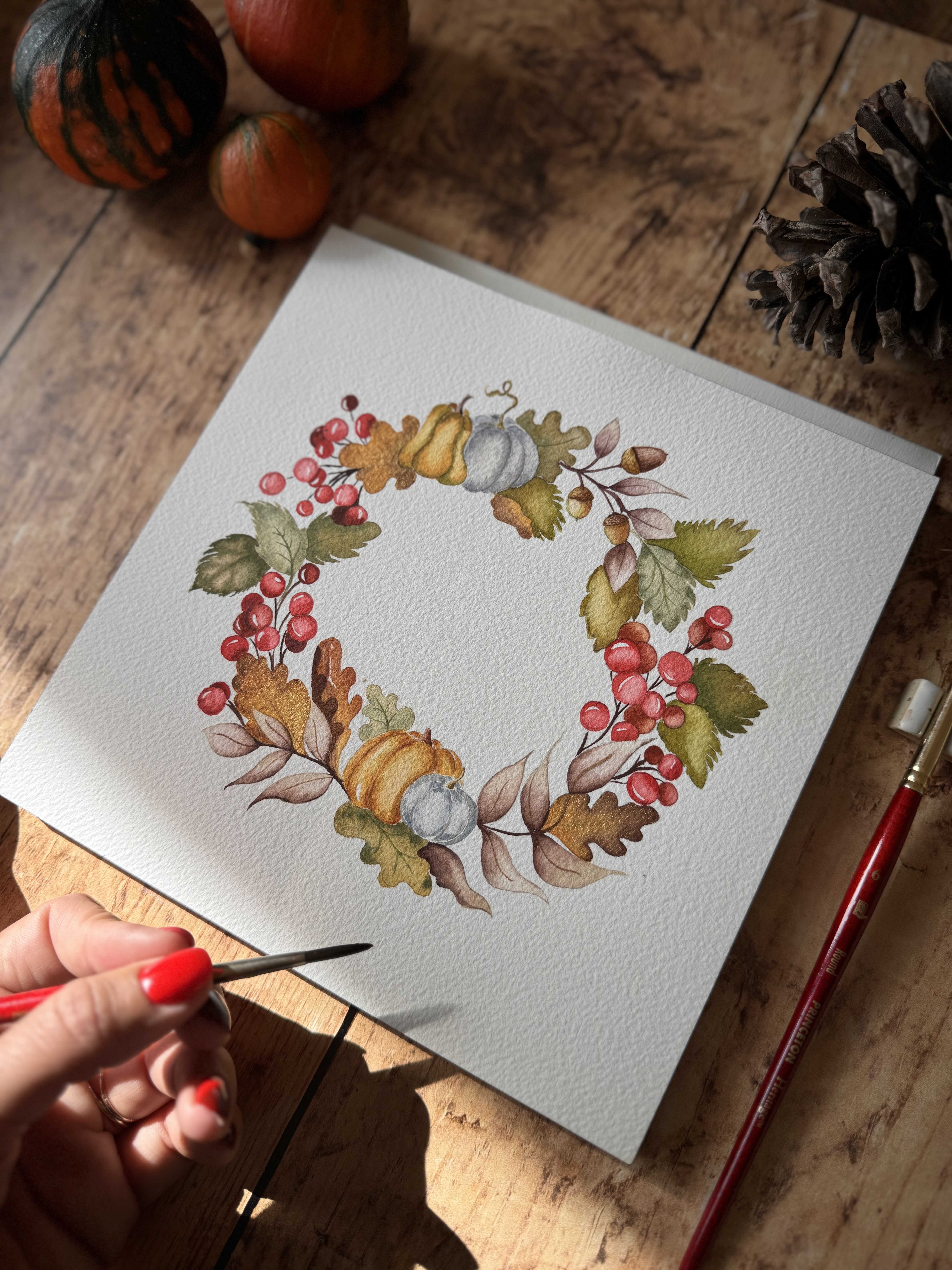 Palette et pinceaux d'aquarelle